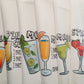 Waffle Towel - Cocktails