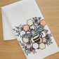 Waffle Towel - Bright Bee