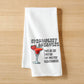 Waffle Towel - Cocktails