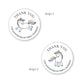 Thankyou Stickers - Unicorns