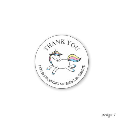 Thankyou Stickers - Unicorns