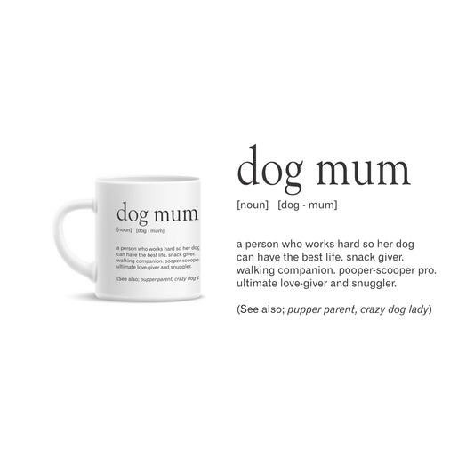 Dog Mum Definition Mug